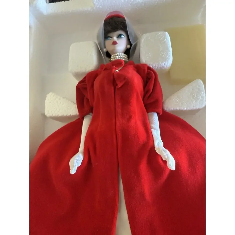Barbie Porcelain Treasures Silken Flame‎ #1249 1998 Doll Mattel Limited Edition